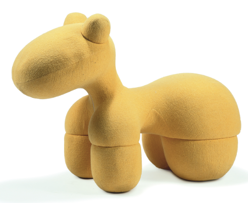Pony chair-yellow