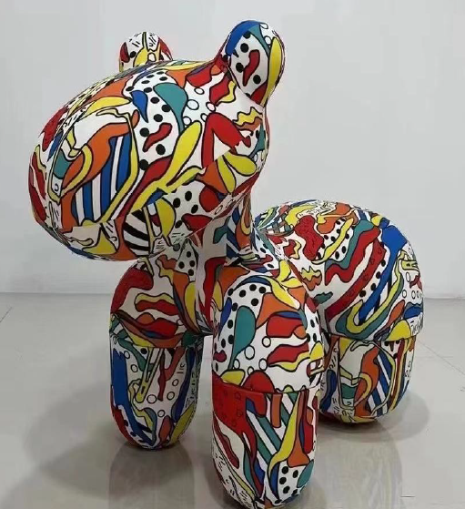 Pony chair-modern red