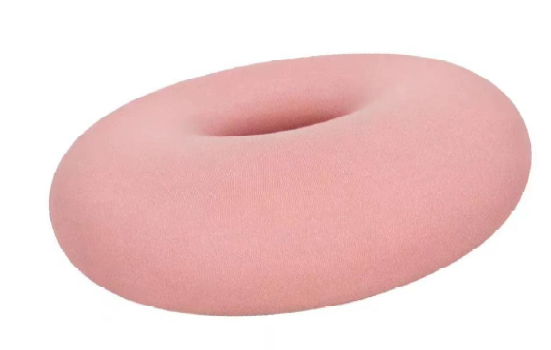 Boa pouf-pink