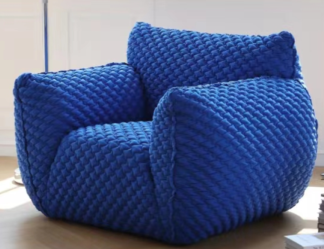 Nuvola sofa single-blue