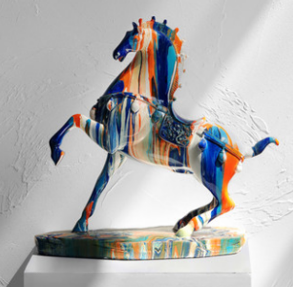 Brindle horse