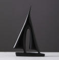 Ceramic boat-black