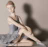 Seating ballerina girl