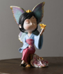 Japan girl with butterfly