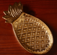 Ananas dish-gold