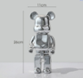 Bearbrick-silver