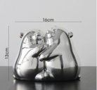 Two bear-silver