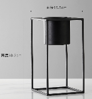 Flower pot big-black