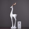 Deer-white&gold