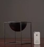Flower pot big-black